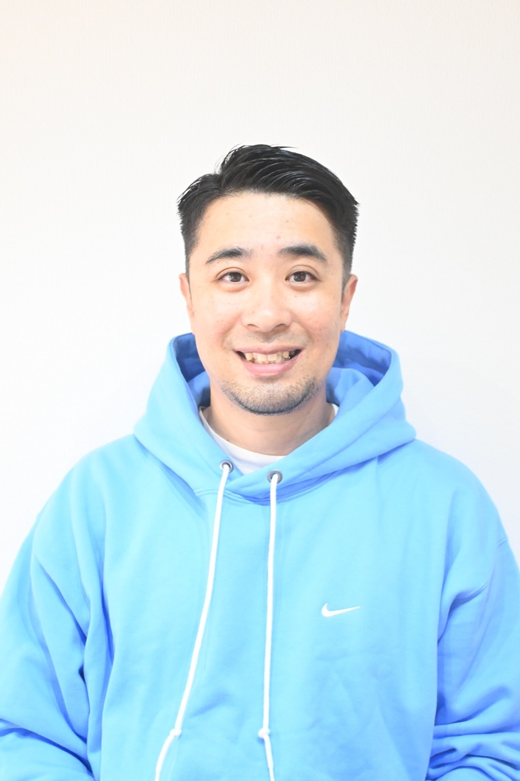 馬場宣行トレーナーの笑顔